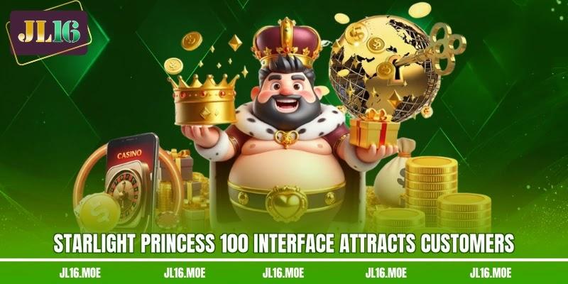 Starlight Princess 100 interface attracts customers