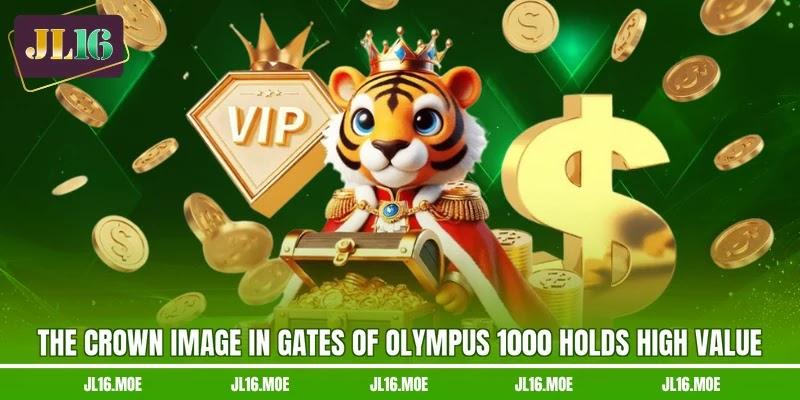 The crown image in Gates of Olympus 1000 holds high value The crown image in Gates of Olympus 1000 holds high value